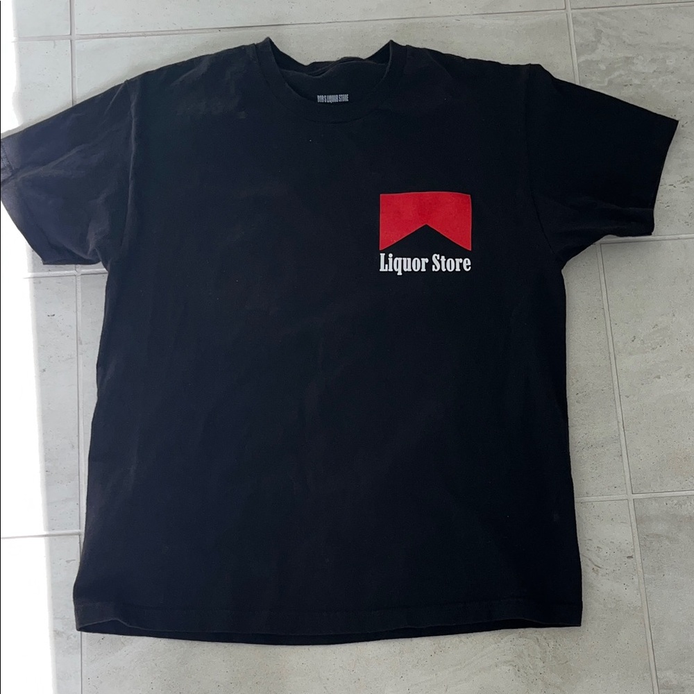 Black and Red Men's T-Shirt
